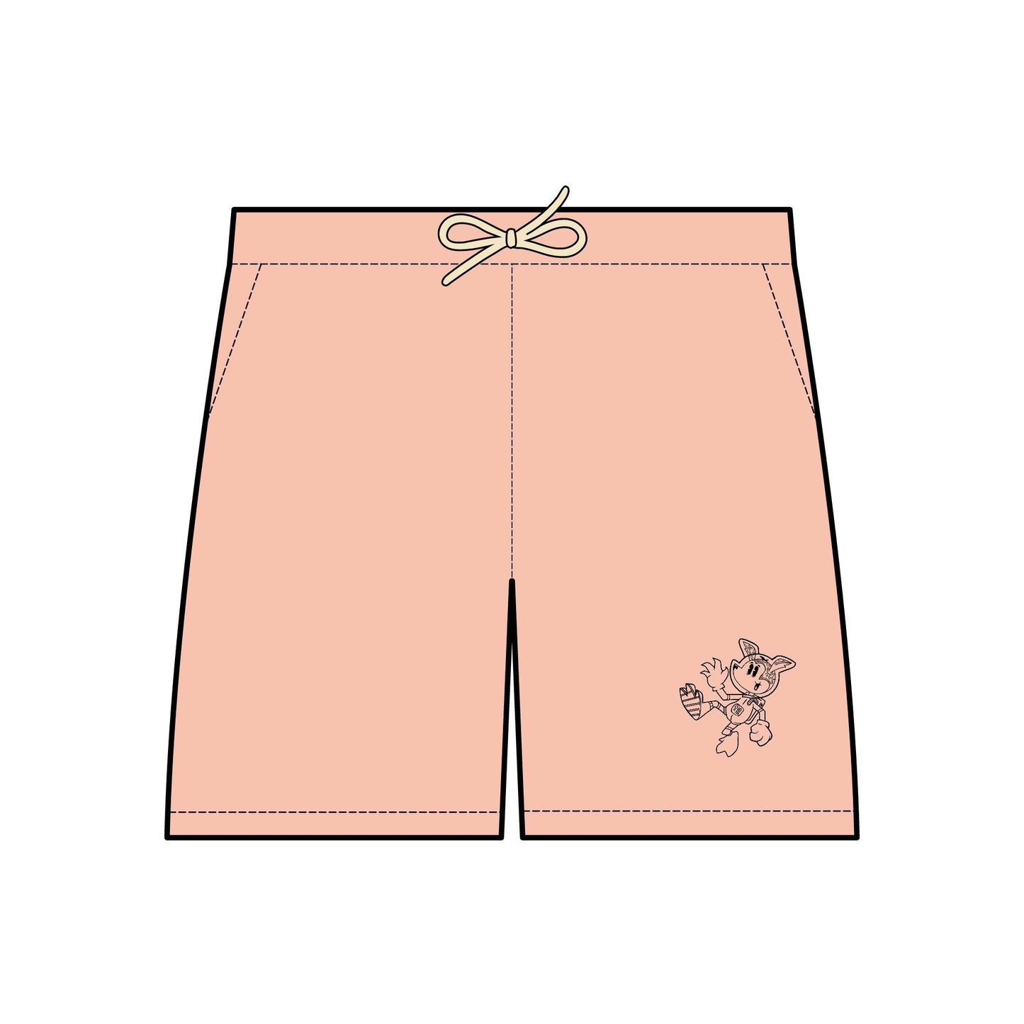 BYL Unisex Vintage Fleece Sweat Shorts Collection