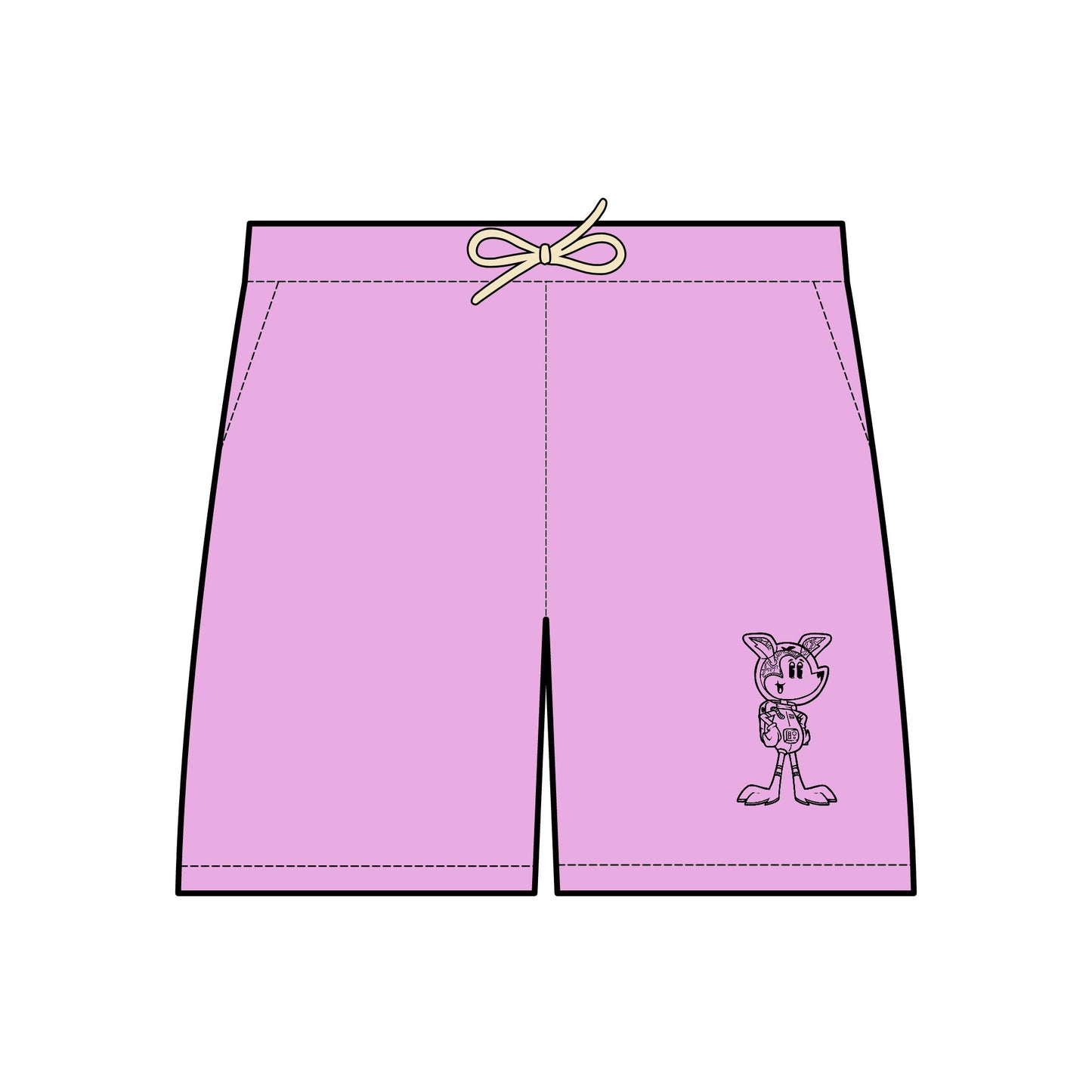 BYL Unisex Vintage Fleece Sweat Shorts Collection