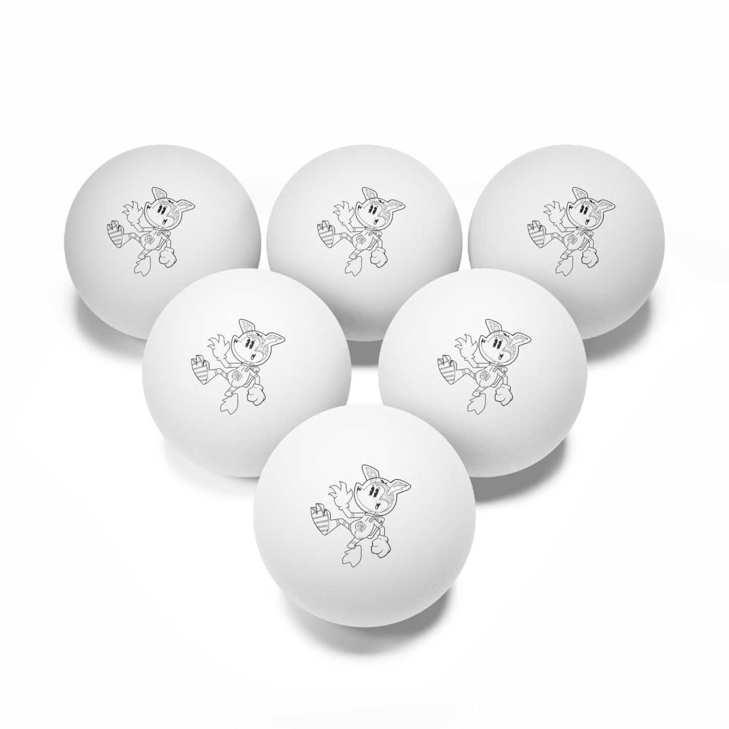 BYL Ping Pong Ball Set 6 pcs