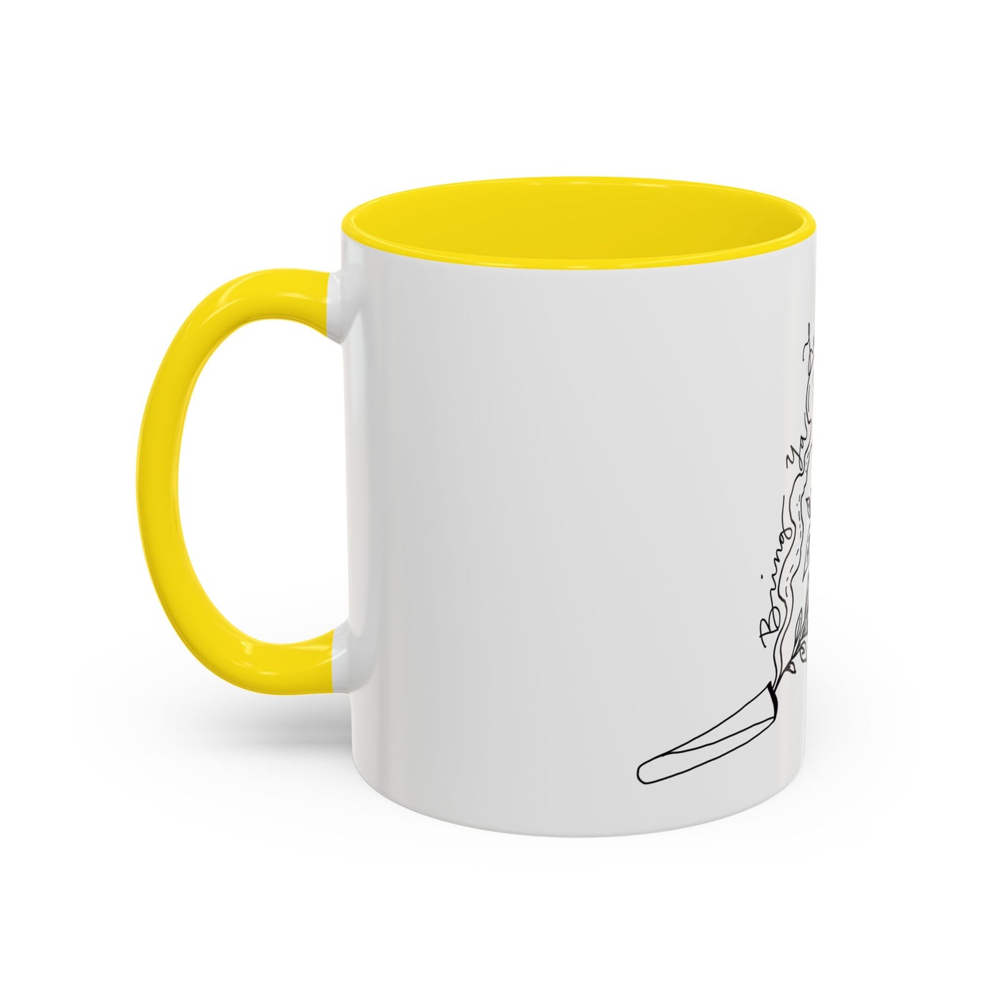 BYL “Floral Smoke” Accent Mug – 11oz