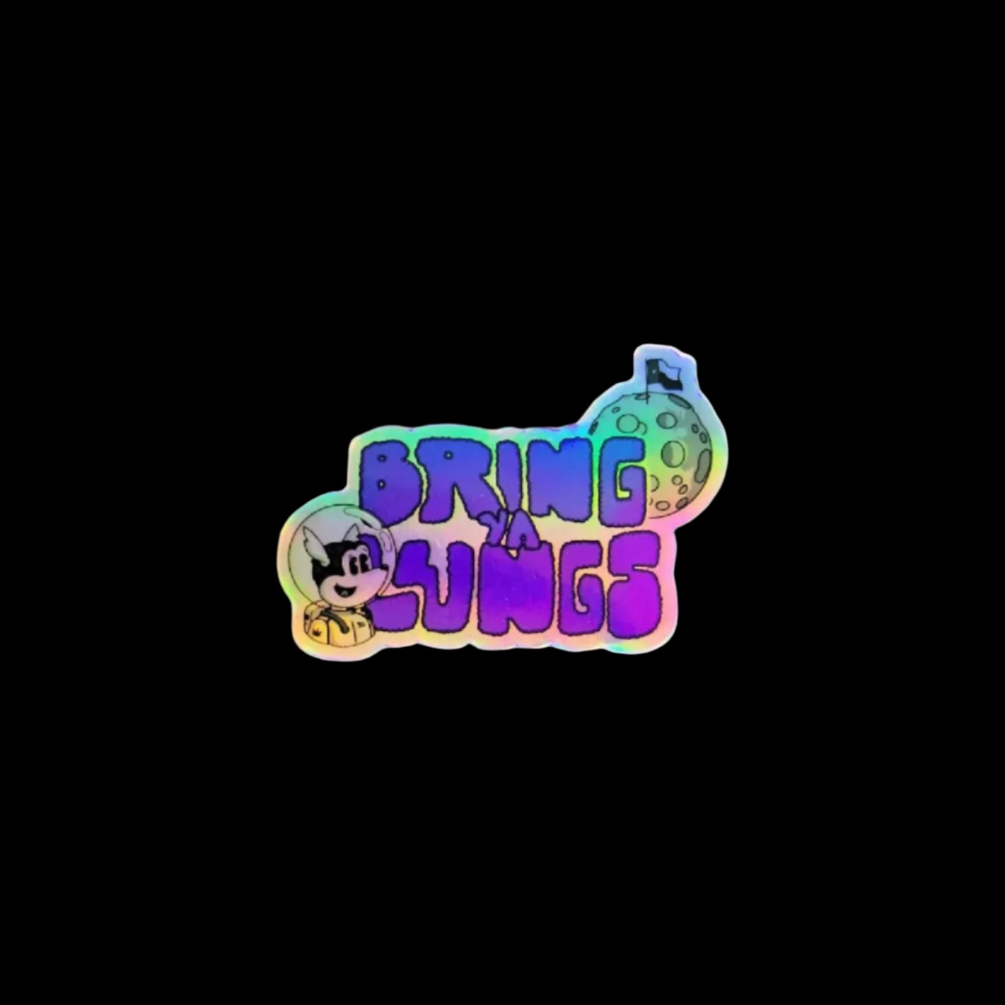 BYL Full Color Sticker (Holographic)