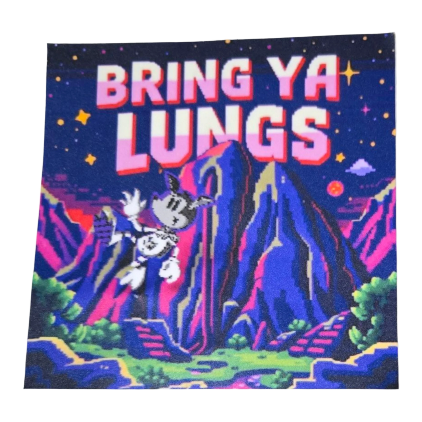 BYL 8-Bit Logo Sticker