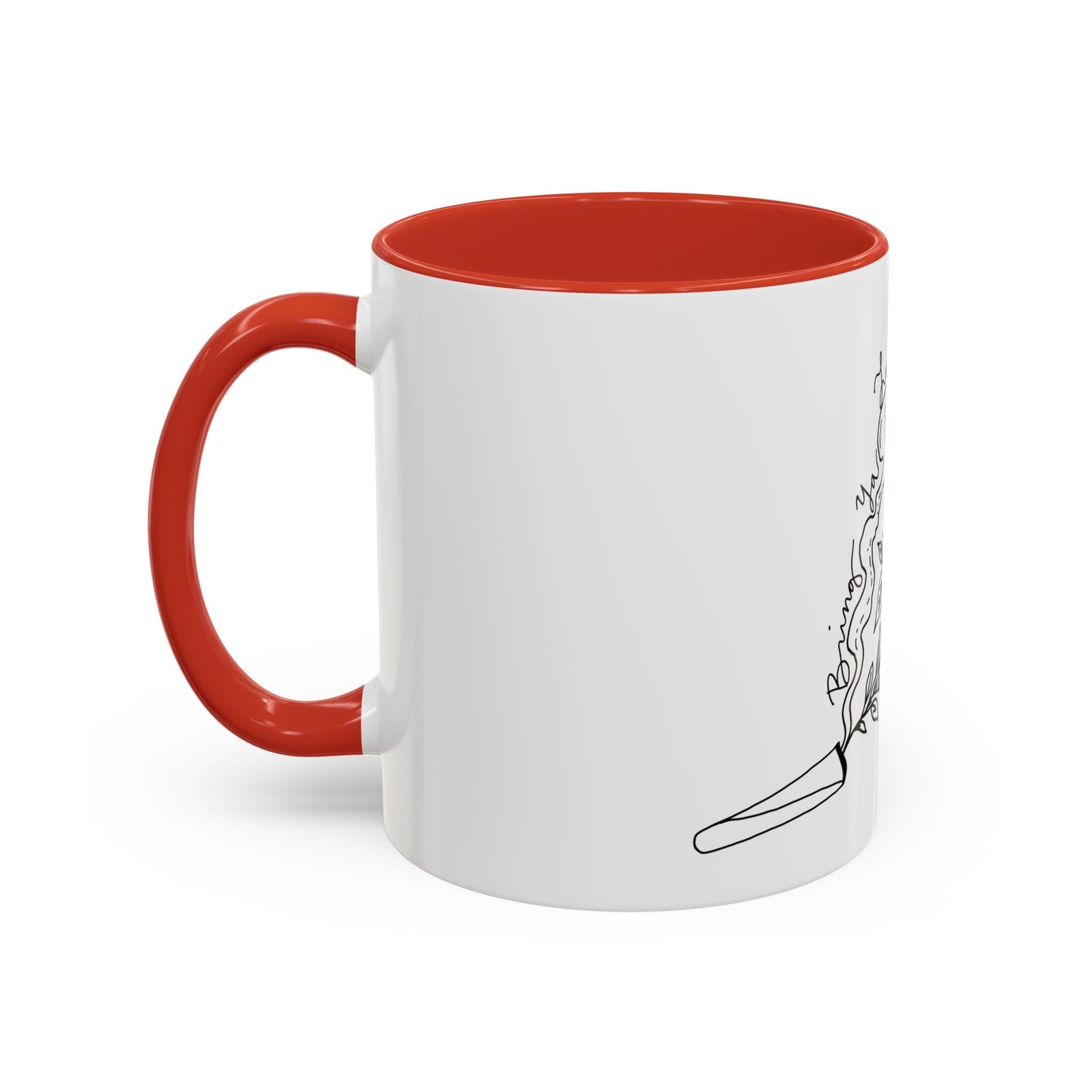 BYL “Floral Smoke” Accent Mug – 11oz