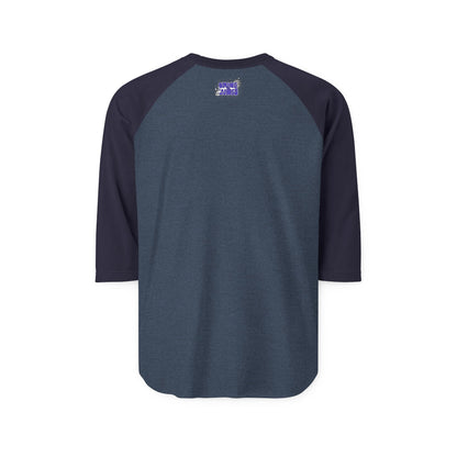 "Drifting Higher" - Three-Quarter Sleeve Raglan T-Shirt