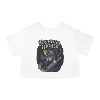 "Drifting higher" Champion Women's Heritage Cropped T-Shirt