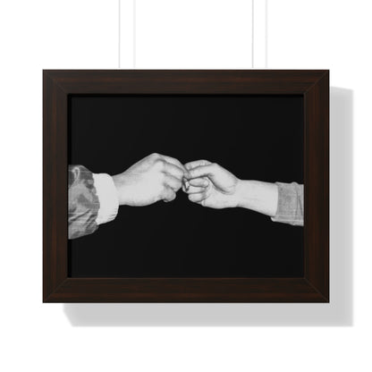 “The Creation” – Framed Horizontal Poster