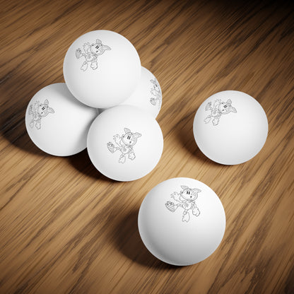 BYL Ping Pong Ball Set 6 pcs