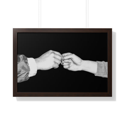 “The Creation” – Framed Horizontal Poster