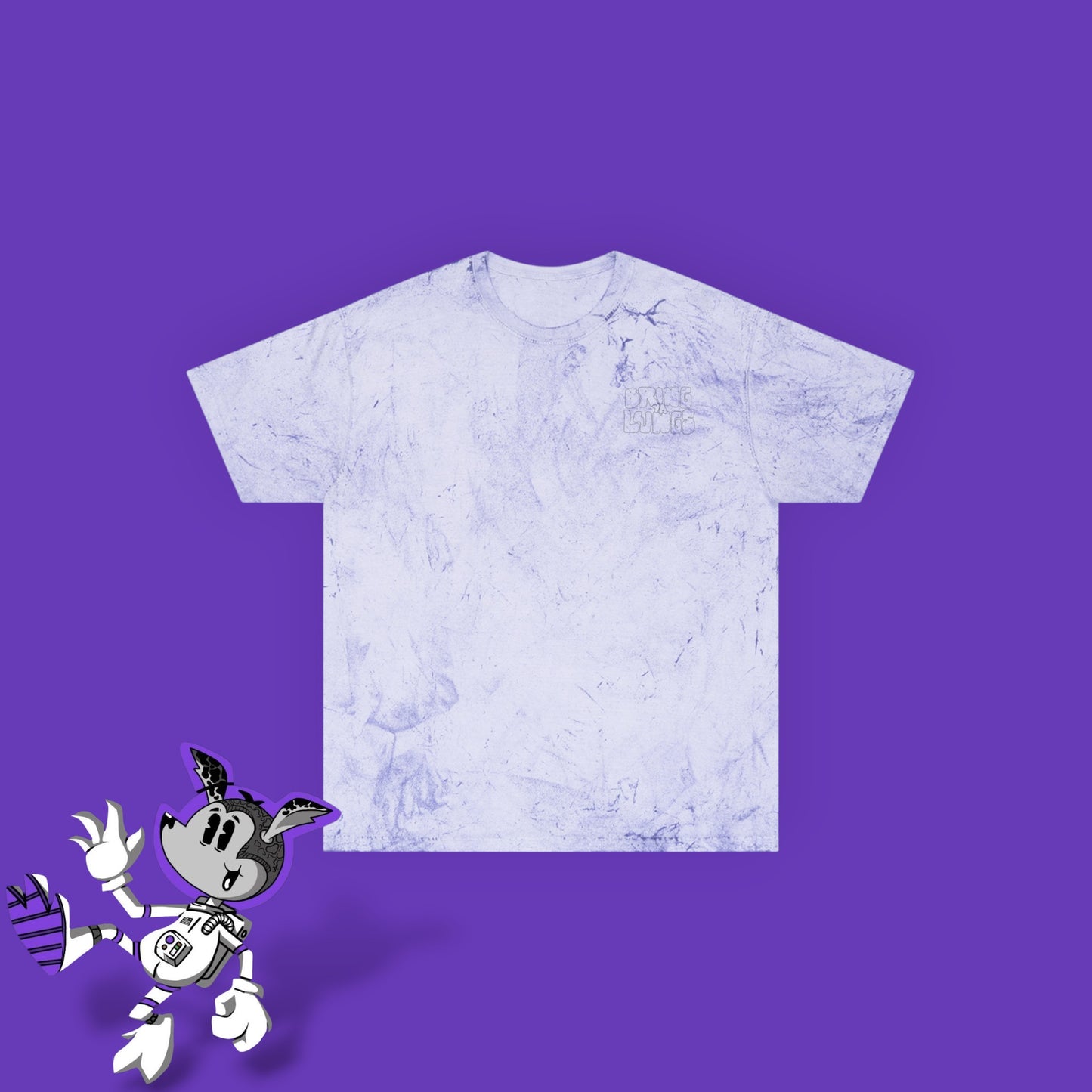 BYL Anatomy of the Dab Hit – Color Blast T-Shirt
