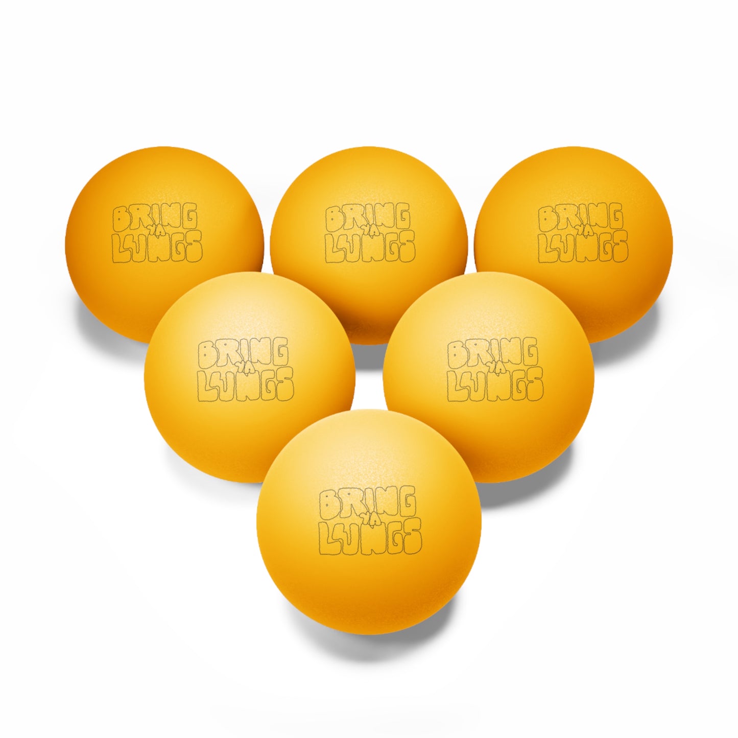 BYL Ping Pong Ball Set 6 pcs