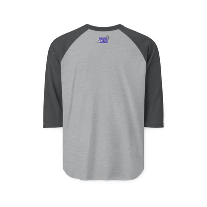 "Drifting Higher" - Three-Quarter Sleeve Raglan T-Shirt