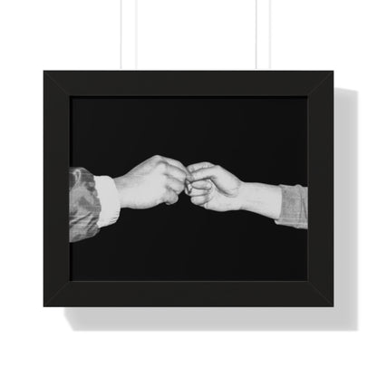 “The Creation” – Framed Horizontal Poster