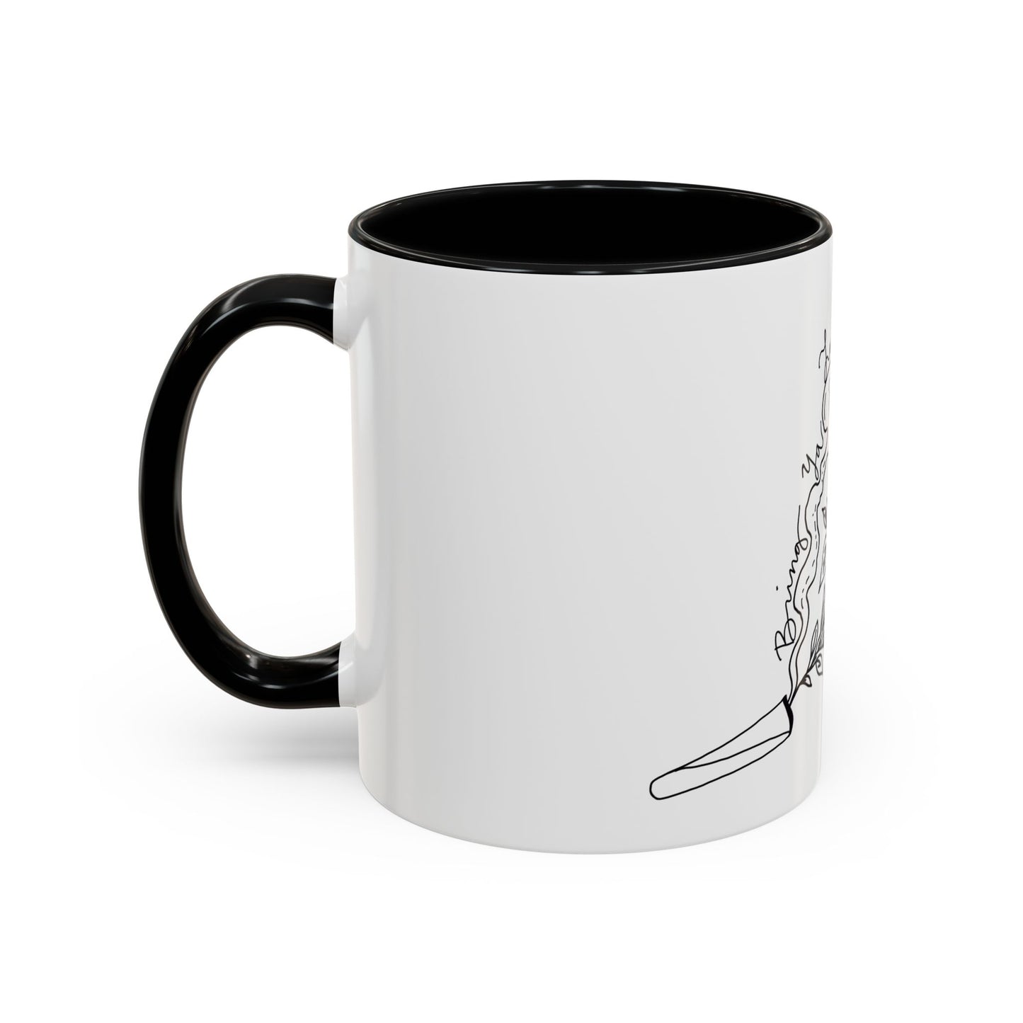 BYL “Floral Smoke” Accent Mug – 11oz