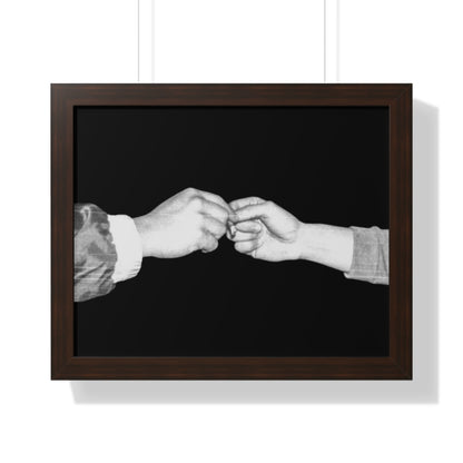 “The Creation” – Framed Horizontal Poster