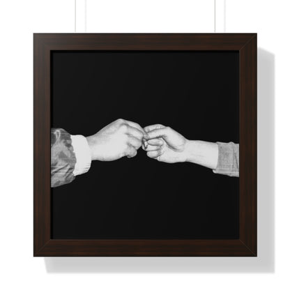 “The Creation” – Framed Horizontal Poster