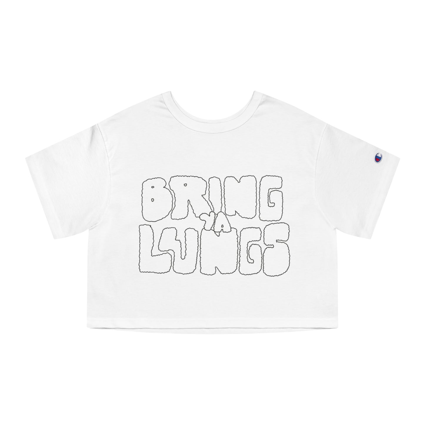 "Drifting higher" Champion Women's Heritage Cropped T-Shirt