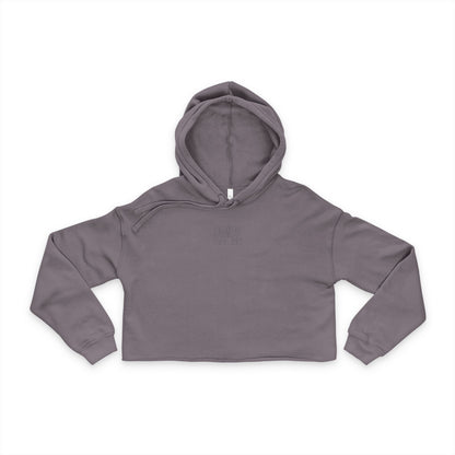 BYL “Floral Fume” Cropped Womens Hoodie