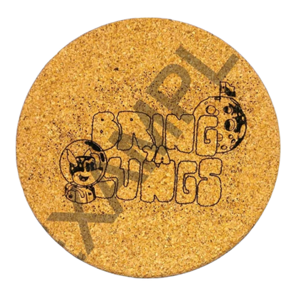 Custom Laser Engraved Cork Matt (7")