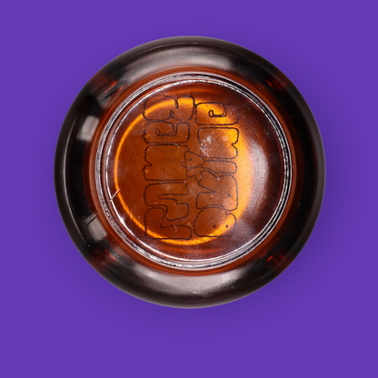 BYL 1970s Amber Glass Accent Tray